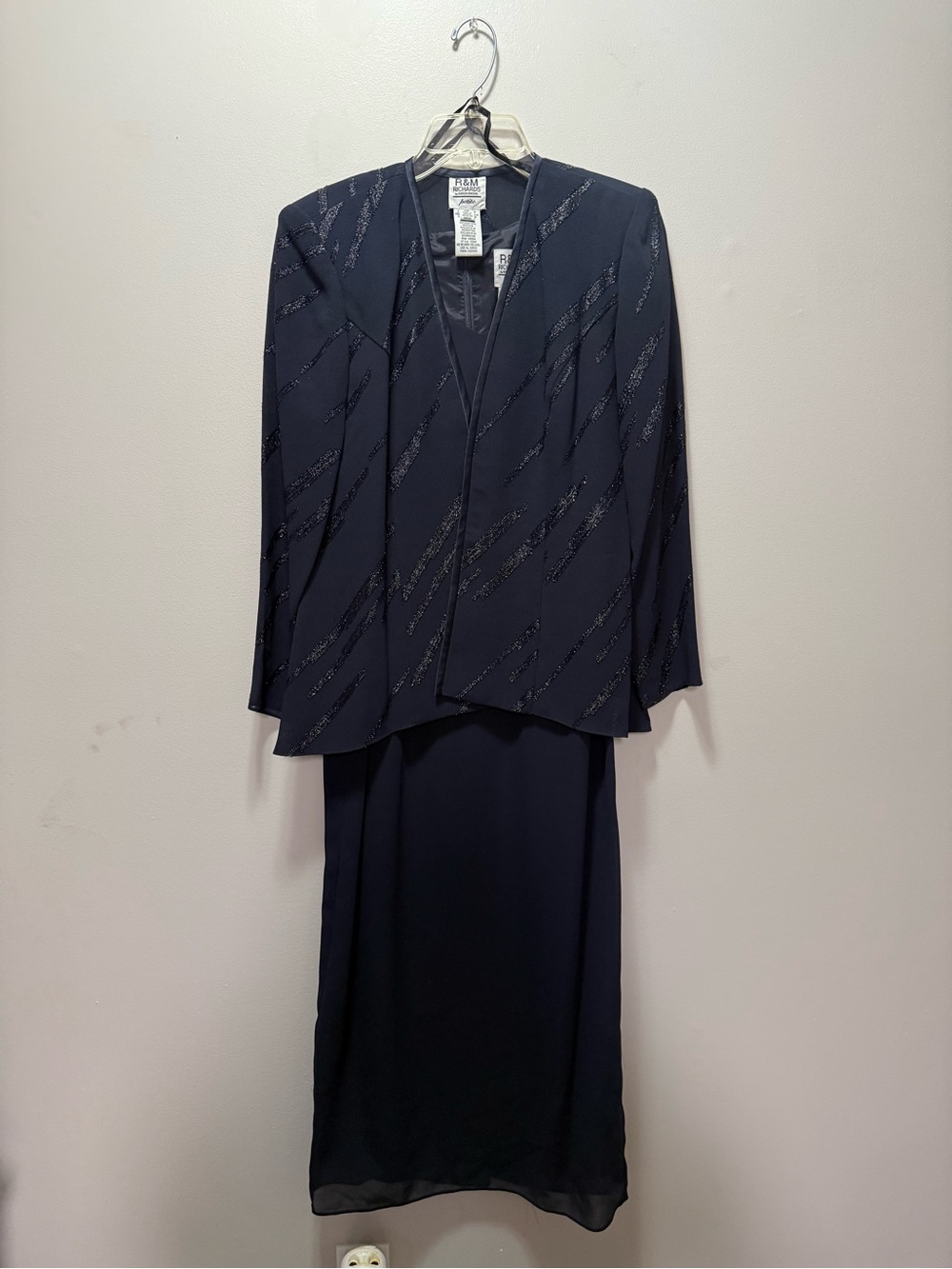 Two-Piece Blouse and Dress Set